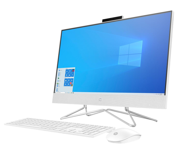 HP 24 AiO i3-10100T/8GB/256/Win10 White - 607416 - zdjęcie 2